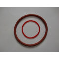 Roter Silikon O-Ring